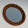 Round mirror in Audoux Minet rope.