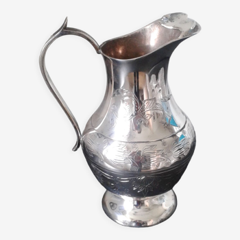 Epns silver flower pitcher