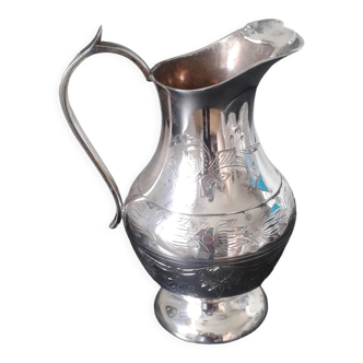 Epns silver flower pitcher