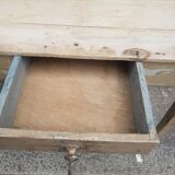 Table de ferme à tiroir