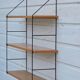 Wall shelf vintage wire and wood