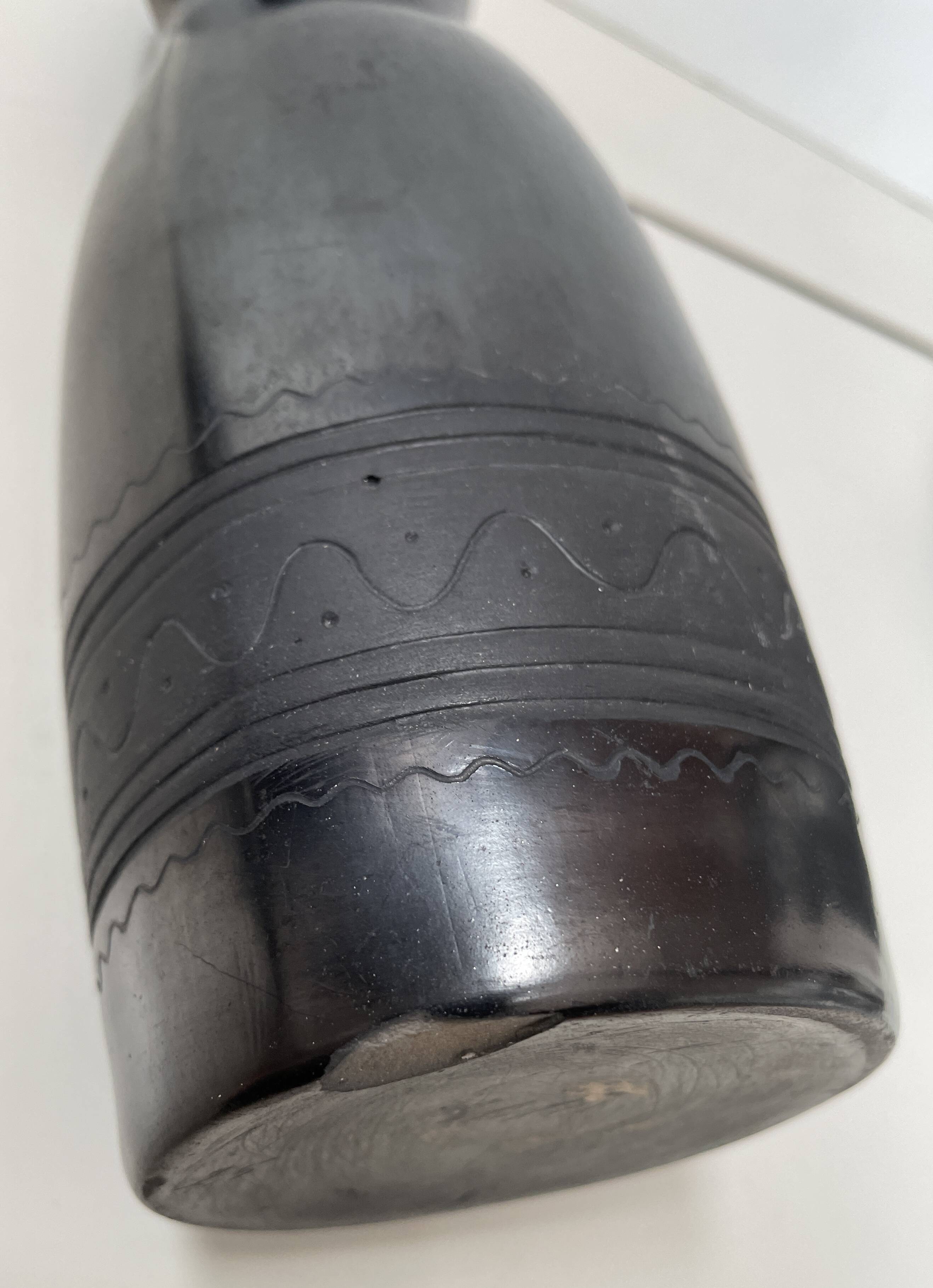 ceramic vase, anthropomorphic, 1950s-60s