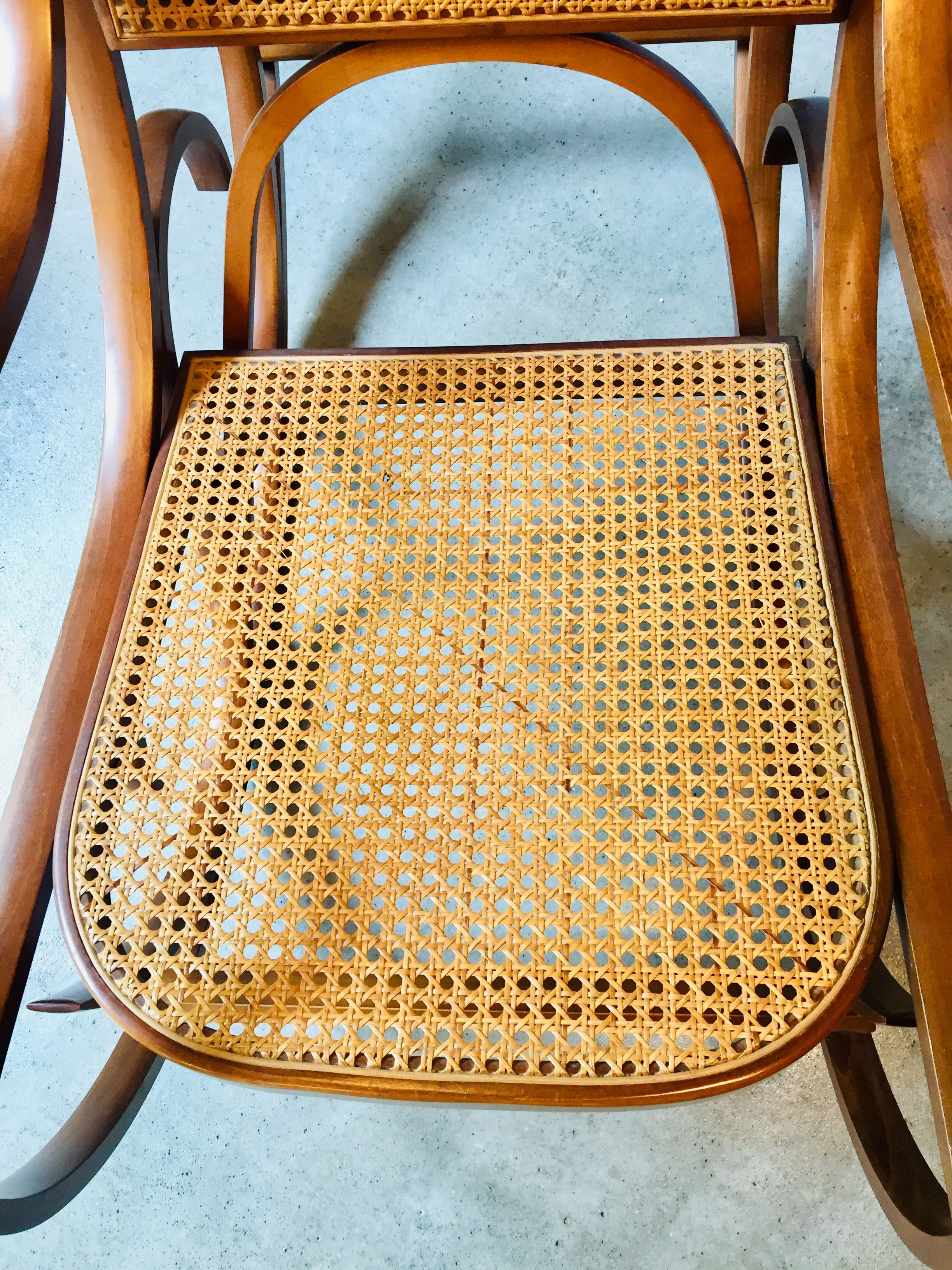 Rocking chair cannage Crassevig