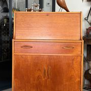 Vintage Jentique teak secretary desk