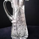 Jug, carafe in Bohemian crystal
