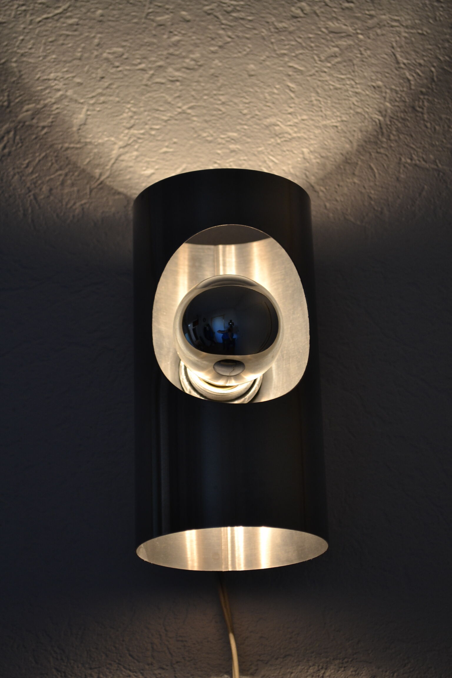 Space age 1970s wall light