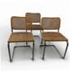 Ensemble de 6 chaises Cesca de Marcel Breuer pour Gavina, années 1960