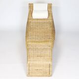 Rattan lounge chair