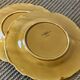 Set of 8 dessert plates in Sarreguemines slip