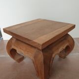 Opium table carries plant
