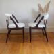 Paire de chaises scandinaves vintage