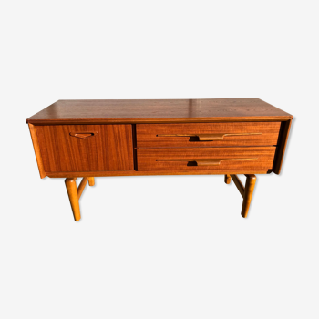 Enfilade scandinave en teck années 60