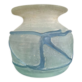 Old vase "Scovo" in Murano glass paste
