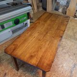 Solid oak farmhouse table