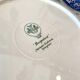 6 Villeroy & Boch plates in blue porcelain, Burgenland service