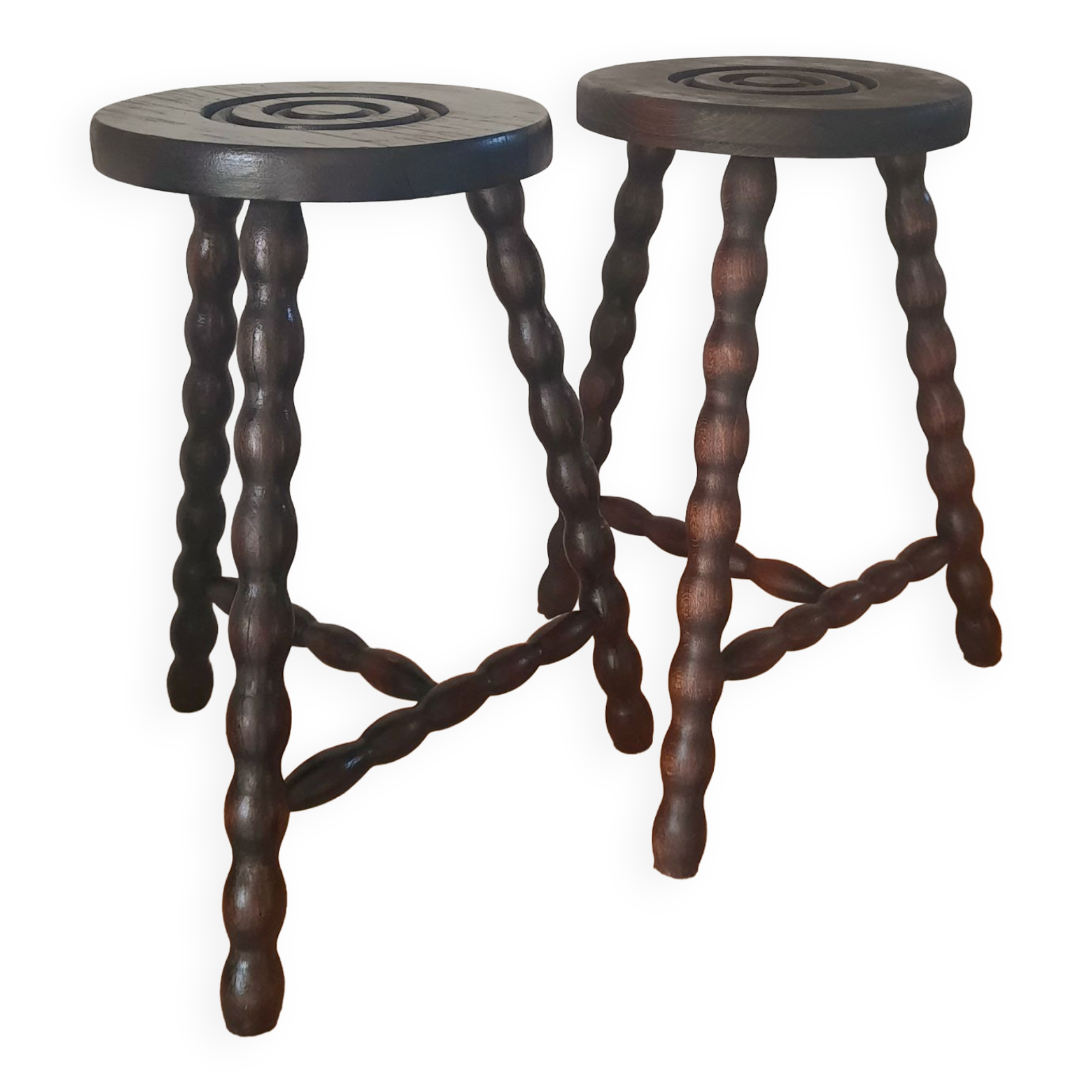 Old wooden stool