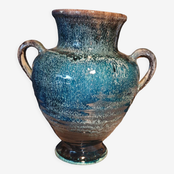 Vase with handles in Accolay ceramic