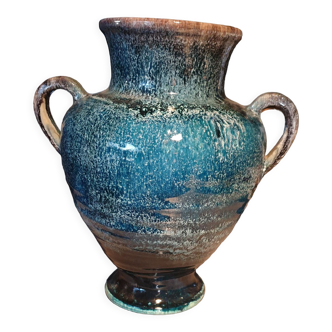 Vase à anses en céramique Accolay