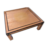 Table basse bois laqué