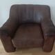 Swiss club chair by Sede Designer Leather Model DS44 from the 1970s.