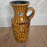 Ocher Bay ceramic vase (West Germany)
