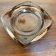 Smoked glass ashtray