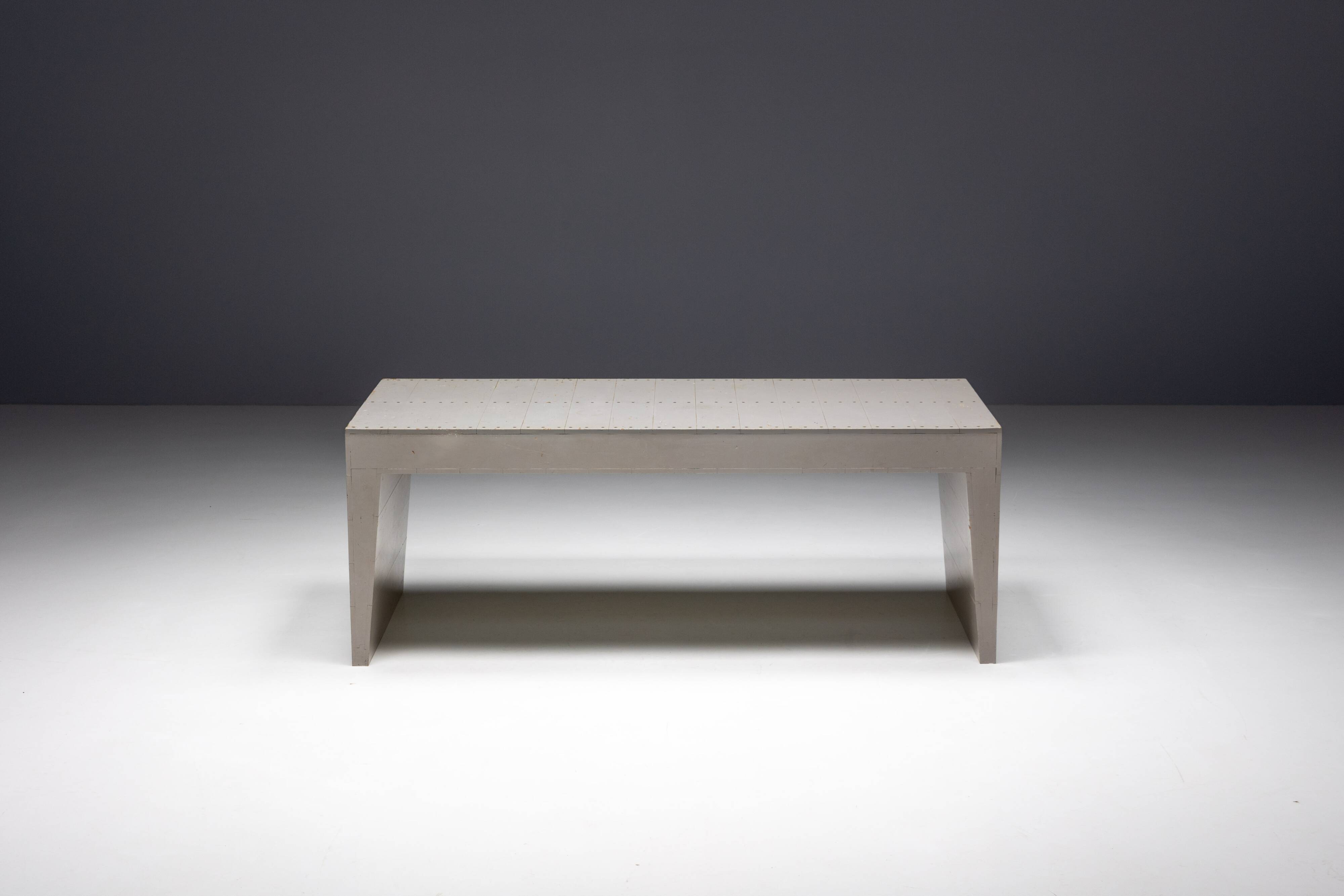 Bossche School Table by Dom Hans van der Laan & Jan de Jong, Netherlands, 1970s