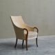 Mid-Century armchair in wool and beech, 1950s