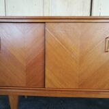 Sideboard vintage of the 50s in light oak