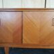 Enfilade vintage des années 50 en chêne clair