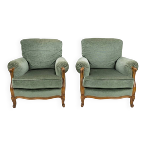 fauteuils bergère style - louis
