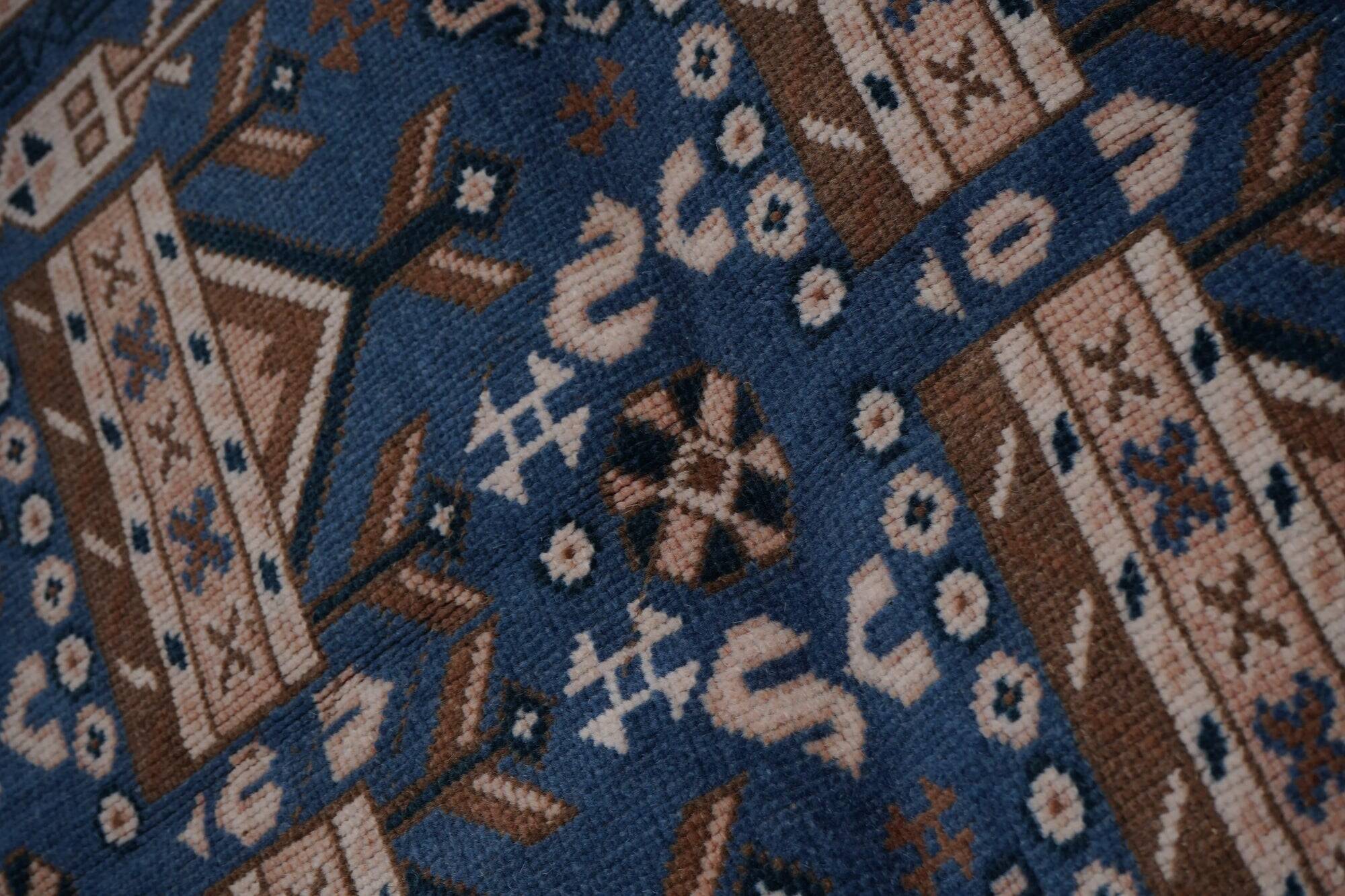 Vintage Turkish Oushak rug 143x247 cm