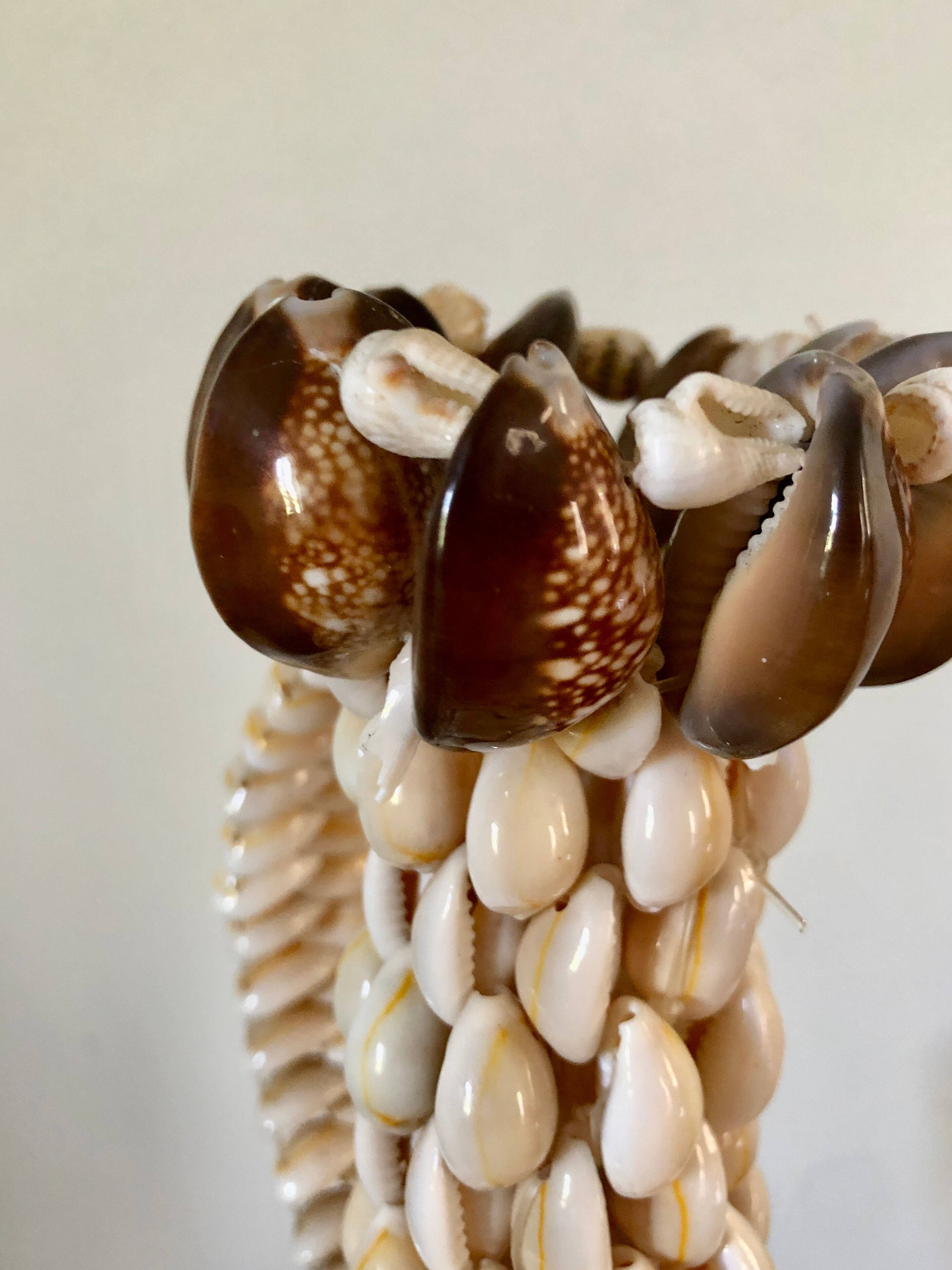 Vintage shell bottle