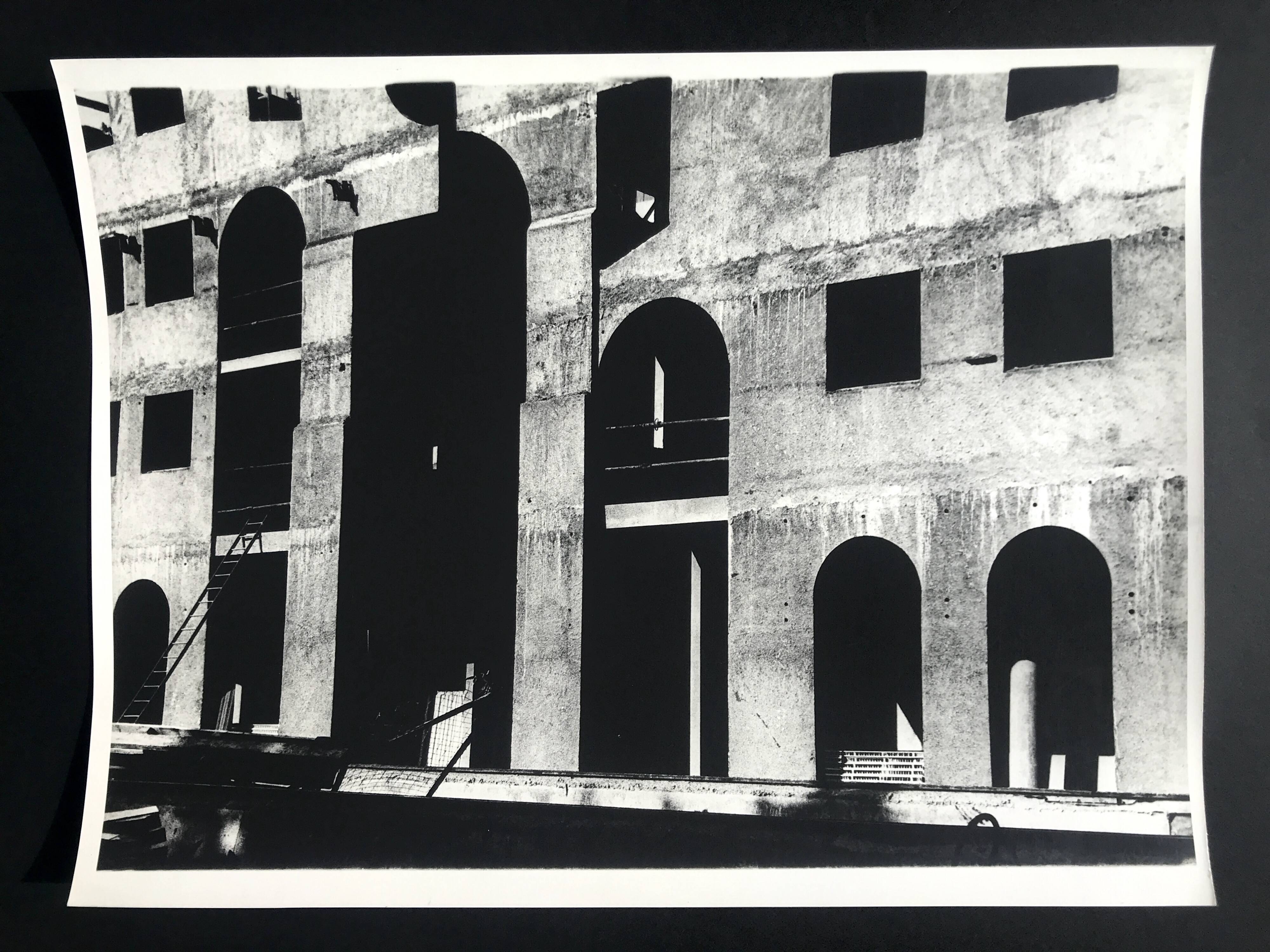 Rosine nusimovici, untitled (arches), c 1980. black and white silver print