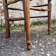 Chaises paillés rustique
