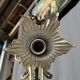 Louis XV style chandelier. Solid bronze, crystal.