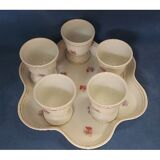 Serving tray at 5 shellfish