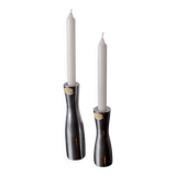 Pair of Gota Erika Pekkari candlesticks, Scandinavian, 1990s