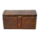 Leather trunk