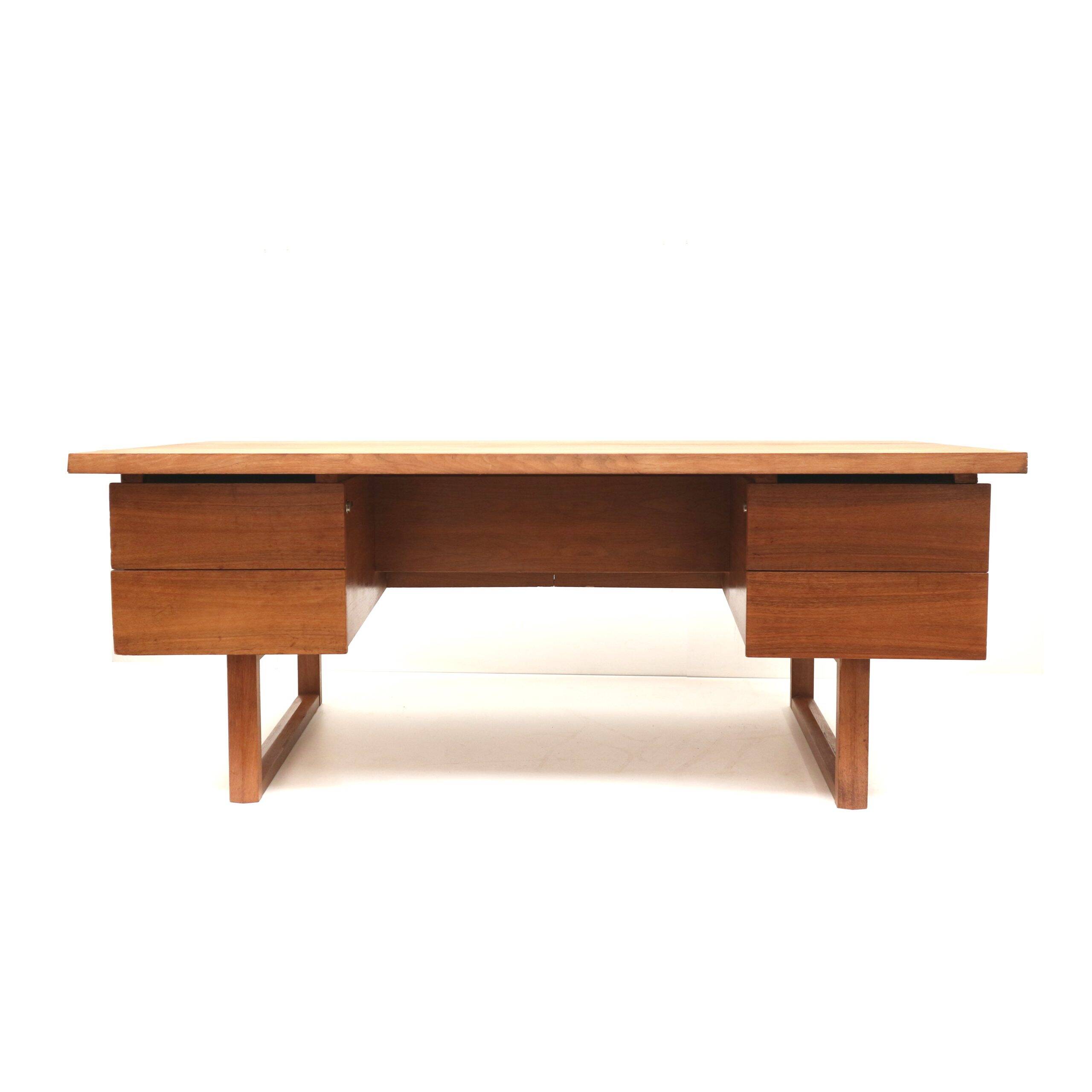 Vintage German design executive desk by Kondor, made in the 1970s