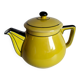 Yellow Art Deco teapot
