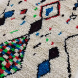 Handmade moroccan berber carpet 167 x 98 cm