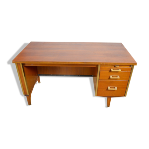 bureau vintage en acajou