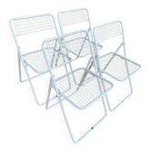 Chaises Pliantes Ted Net par Niels Gammelgaard pour IKEA, 1970s, Set d