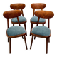 Set of 4 Dining Chairs, TON, 1960s, Czechoslovakia