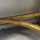 Hollywood Regency Console - Gilded Wood and Marble