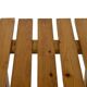 Vintage Scandinavian modern pinewood slatted bench from the 1960's