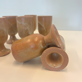 Lot verres en grés