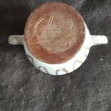 Vintage signed ceramic vase from Vallauris