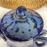 Old enameled coffee pot